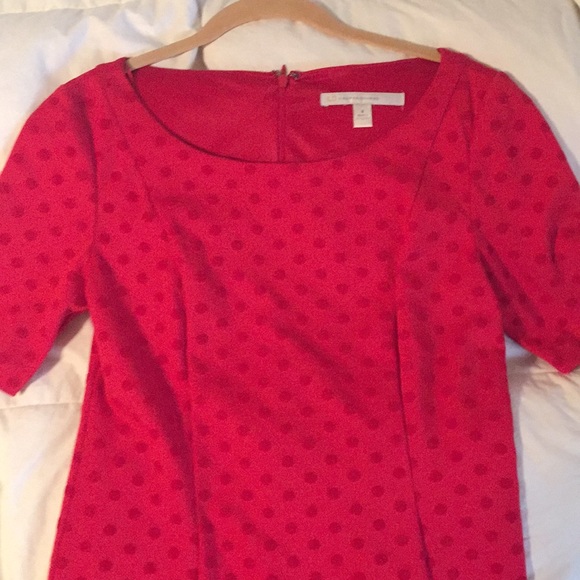NWOT LC Lauren Conrad Red Polka Dot Dress Size 8 - Picture 2 of 8